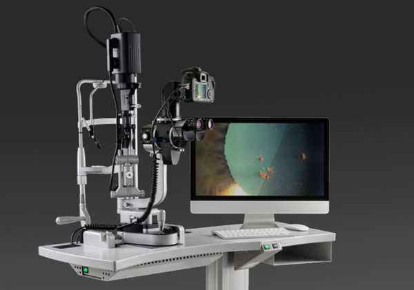 Haag-Streit BX 900 LED Slit Lamp with Eye Cap, Complete